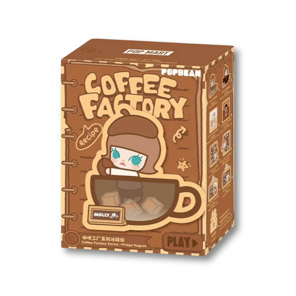POP MART - POP BEAN Coffee Factory Series - Plush Pendant | Blind Box Brelok - KICKOMI