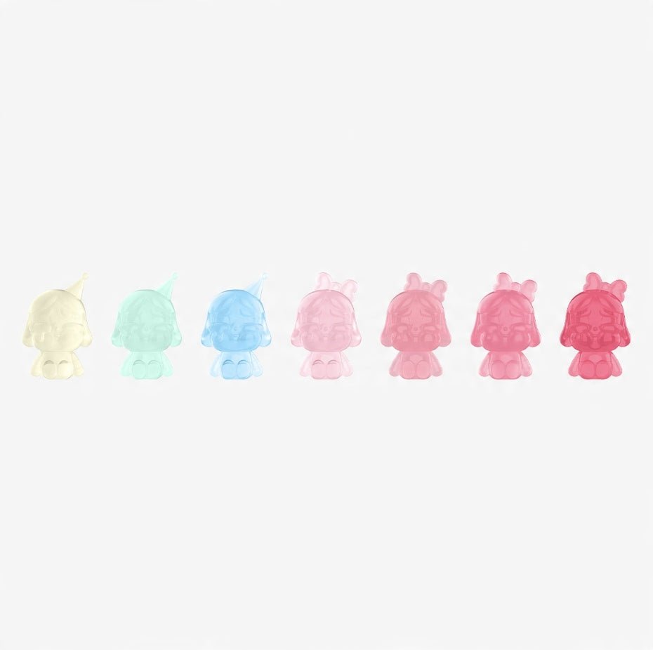 POP MART - POP BEAN CRYBABY MINI FIGURE Gradient set | Blind Box Figurki Kolekcjonerske - KICKOMI