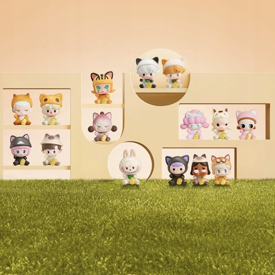 POP MART - POP BEAN Lucky Cat Series | Blind Box Mini Figurka Kolekcjonerska - KICKOMI