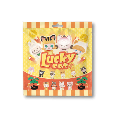 POP MART - POP BEAN Lucky Cat Series | Blind Box Mini Figurka Kolekcjonerska - KICKOMI