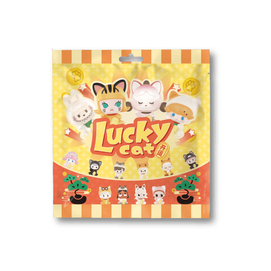 POP MART - POP BEAN Lucky Cat Series | Blind Box Mini Figurka Kolekcjonerska - KICKOMI