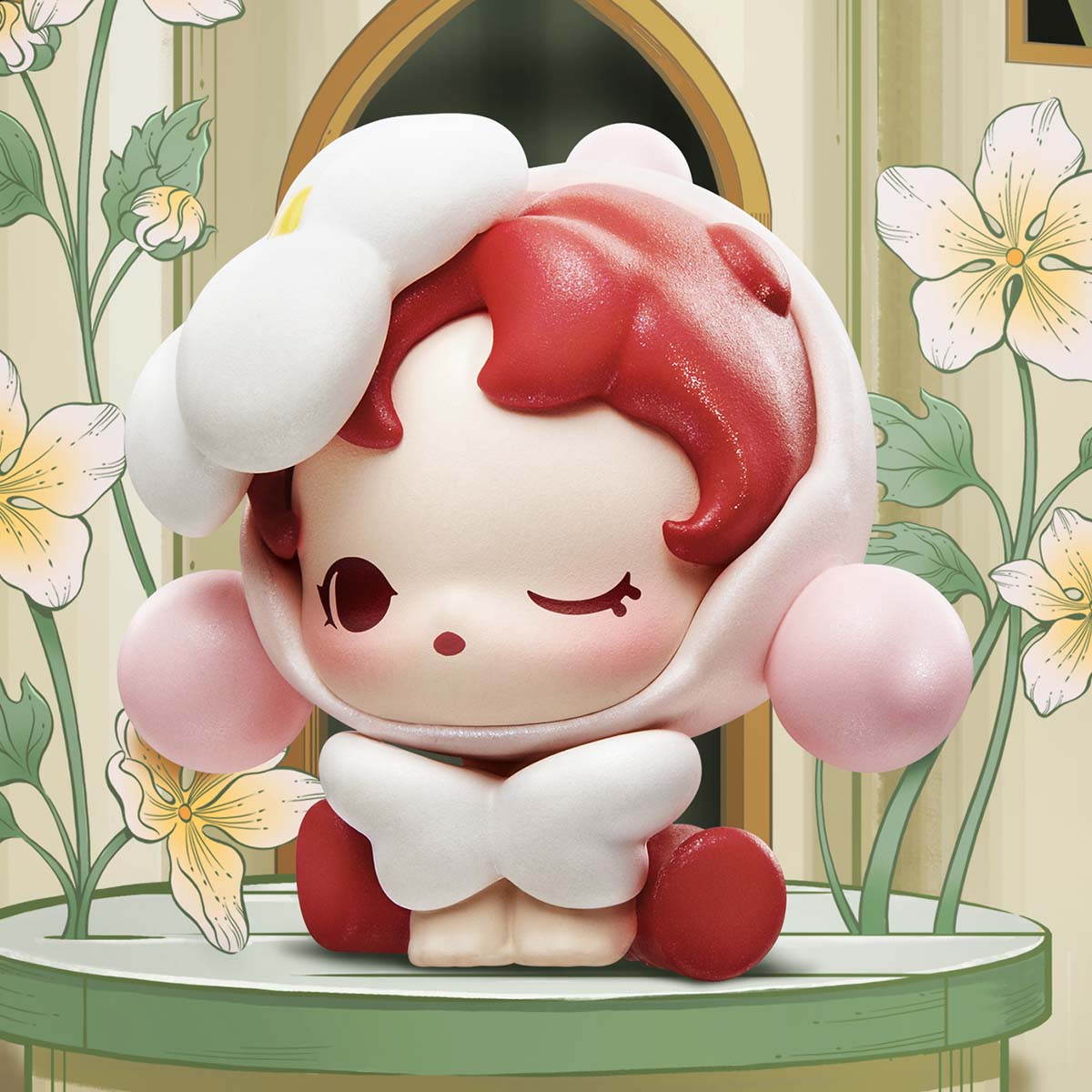 POP MART - POP BEAN SKULLPANDA Petals in Four Acts - KICKOMI