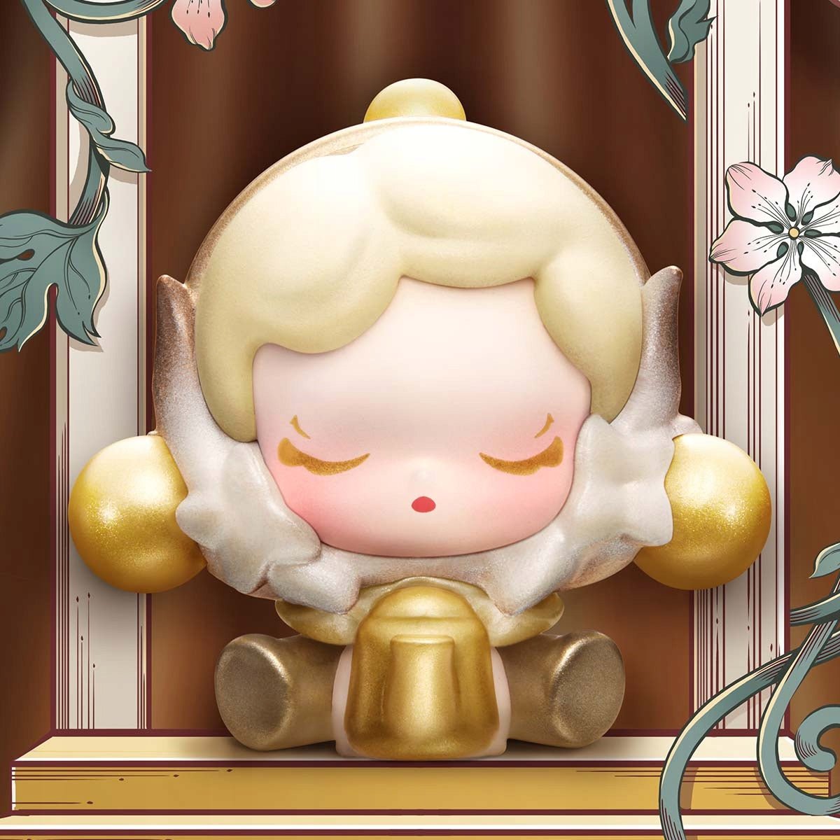 POP MART - POP BEAN SKULLPANDA Petals in Four Acts - KICKOMI