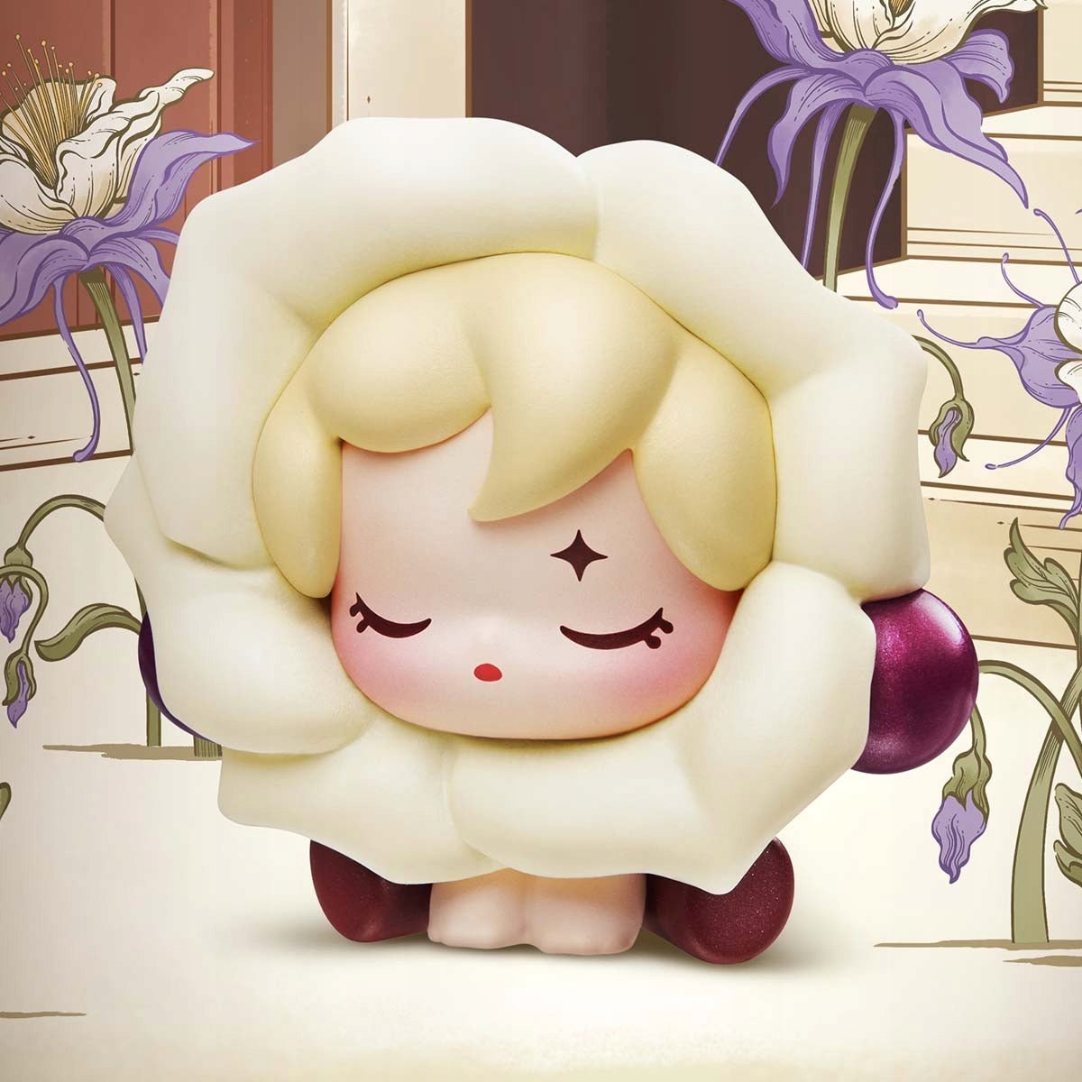 POP MART - POP BEAN SKULLPANDA Petals in Four Acts - KICKOMI