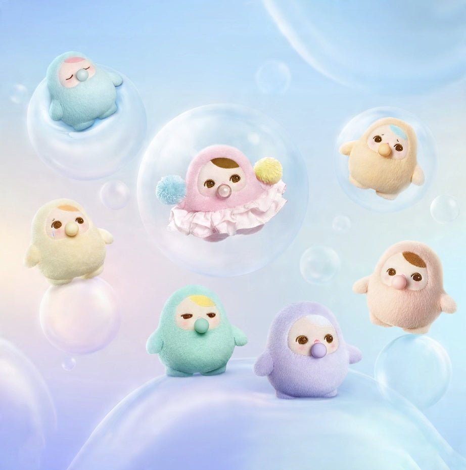 POP MART - PUCKY BEANIE BUBBLE UP SERIES - Plush Pendant | Blind Box Brelok - KICKOMI