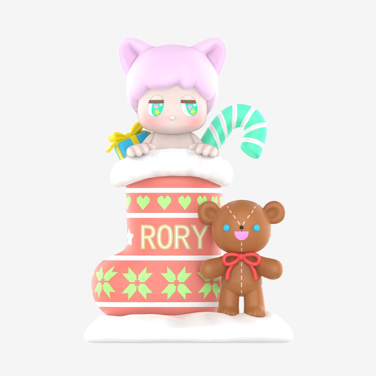 POP MART - Satyr Rory Cozy Winter Time Series Blind Christmas - KICKOMI