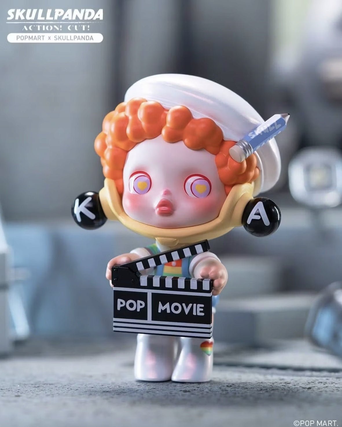 SKULLPANDA Action Cut! – figurka POP MART | Kickomi – KICKOMI