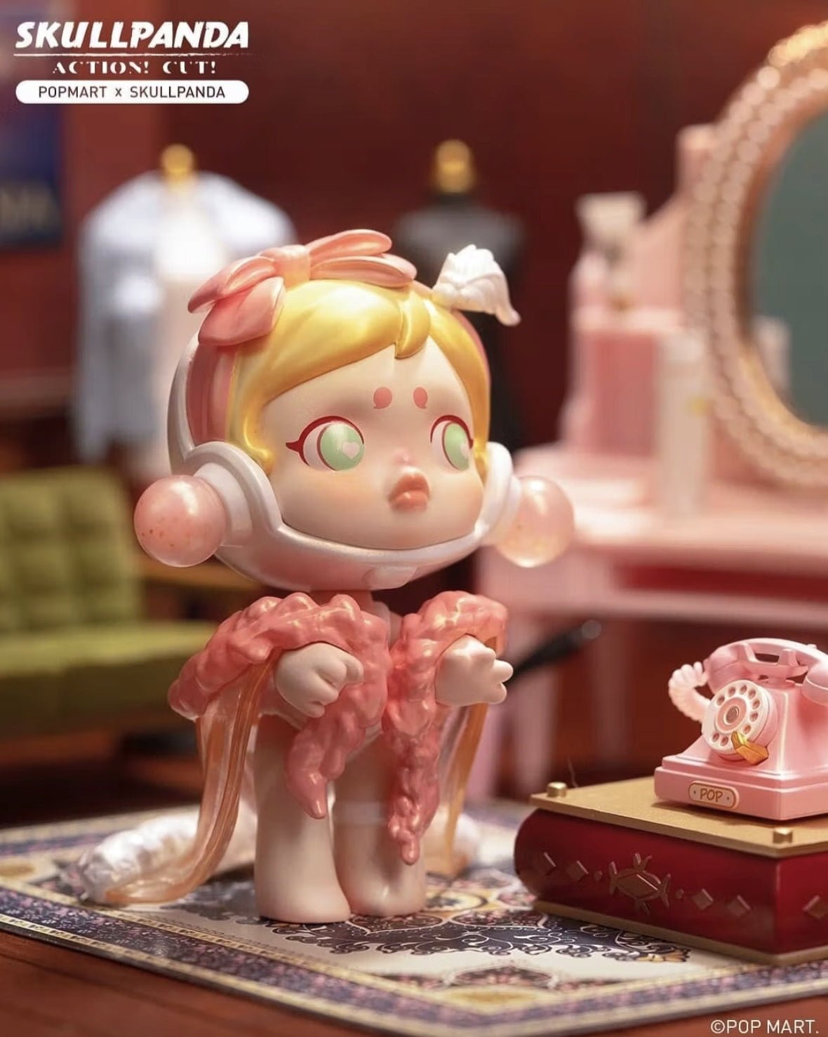 POP MART - SKULLPANDA Action Cut! - KICKOMI