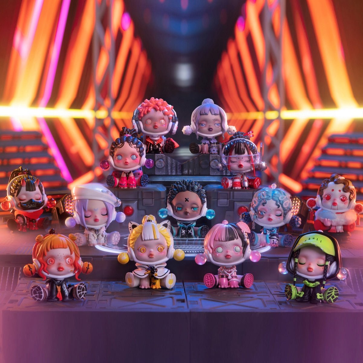 SKULLPANDA City of Night – POP MART | Kickomi – KICKOMI