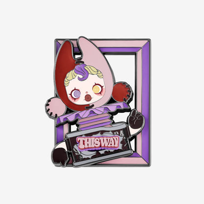 POP MART - SKULLPANDA Image Of Reality Badge - KICKOMI