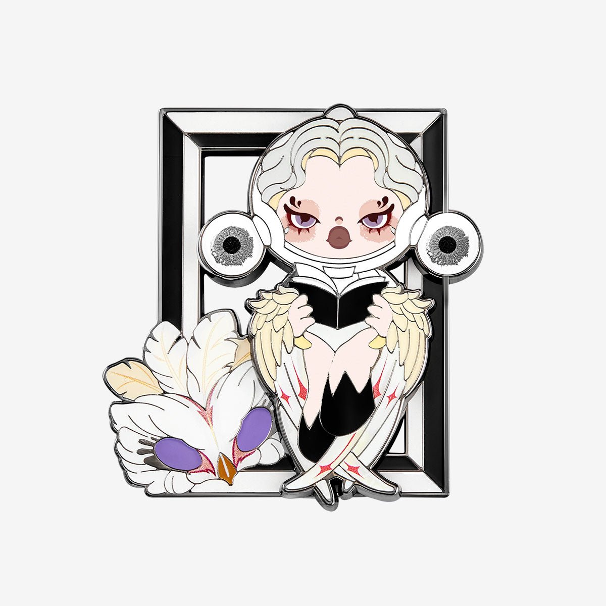 POP MART - SKULLPANDA Image Of Reality Badge - KICKOMI