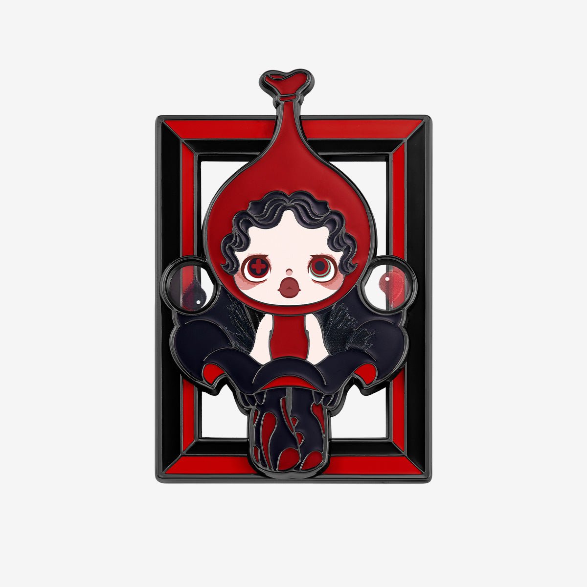 POP MART - SKULLPANDA Image Of Reality Badge - KICKOMI