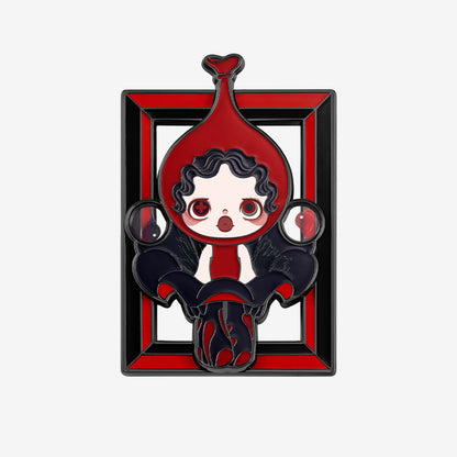 POP MART - SKULLPANDA Image Of Reality Badge - KICKOMI