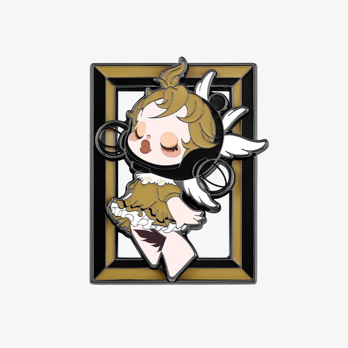 POP MART - SKULLPANDA Image Of Reality Badge - KICKOMI