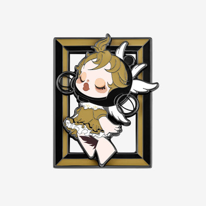 POP MART - SKULLPANDA Image Of Reality Badge - KICKOMI