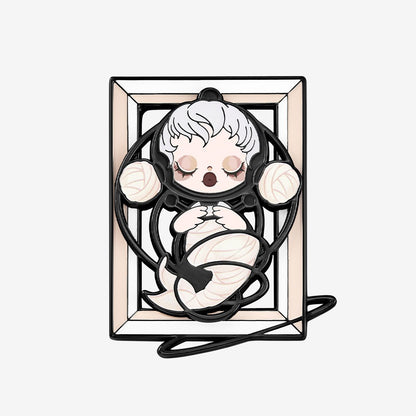 POP MART - SKULLPANDA Image Of Reality Badge - KICKOMI