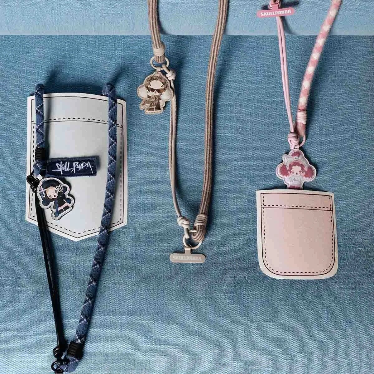 POP MART - SKULLPANDA Off Mode Phone Lanyard - KICKOMI