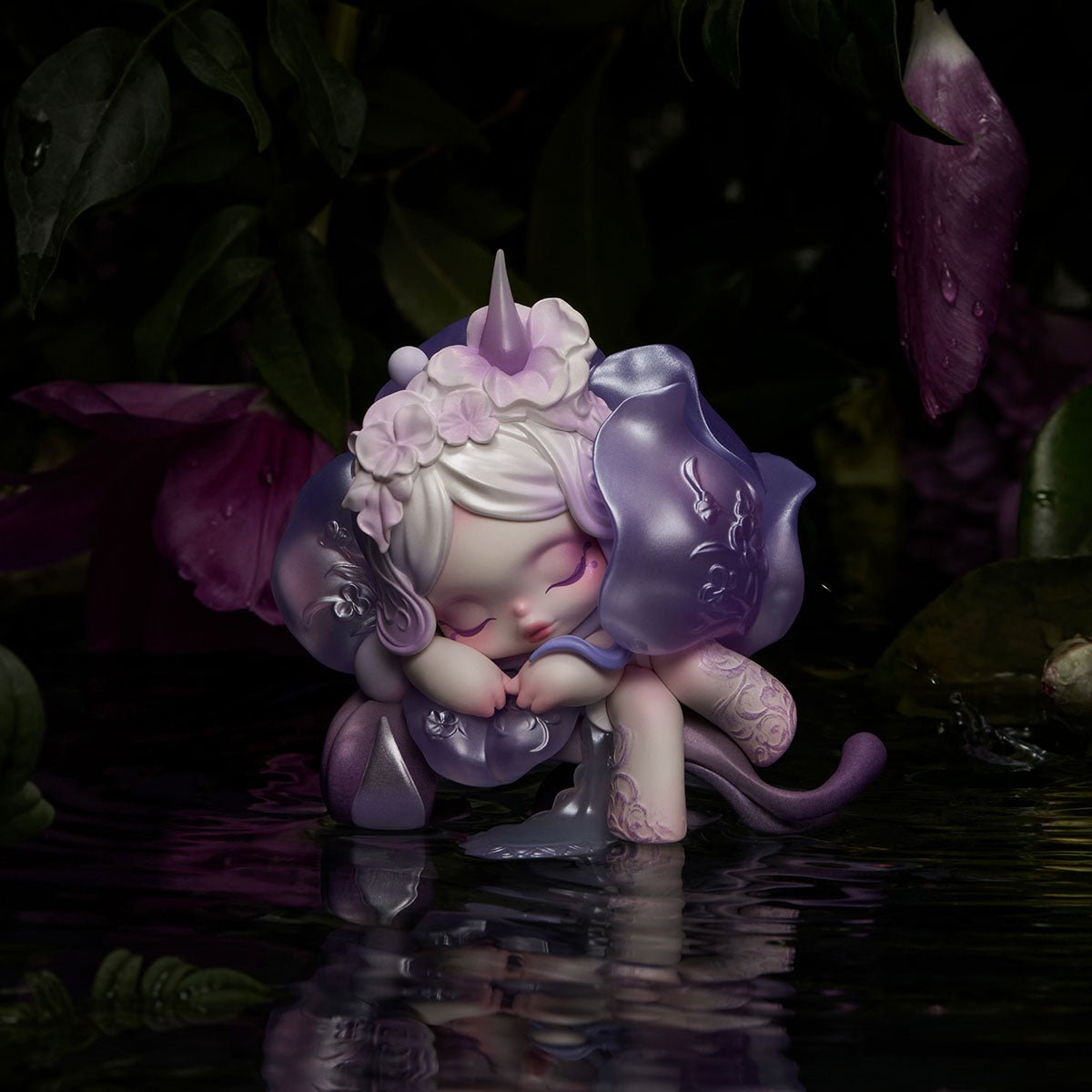 POP MART - SKULLPANDA Petals in Four Acts - KICKOMI