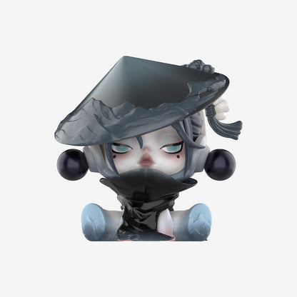 POP MART - SKULLPANDA The Ink Plum Blossom - KICKOMI