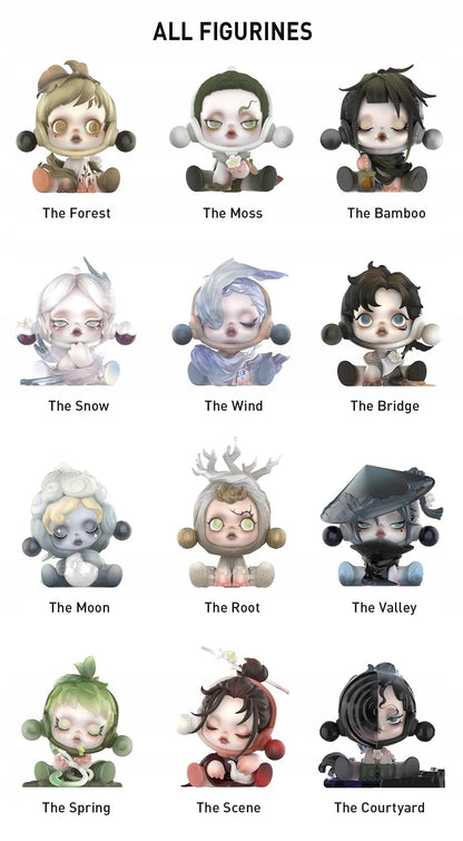 POP MART - SKULLPANDA The Ink Plum Blossom - KICKOMI