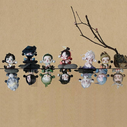POP MART - SKULLPANDA The Ink Plum Blossom - KICKOMI