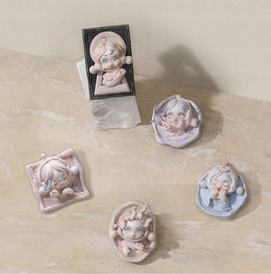 POP MART - SKULLPANDA The Paradox Series Fridge Magnet | Blind Box Magnes - KICKOMI