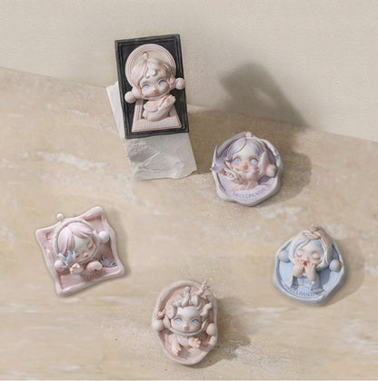 POP MART - SKULLPANDA The Paradox Series Fridge Magnet | Blind Box Magnes - KICKOMI