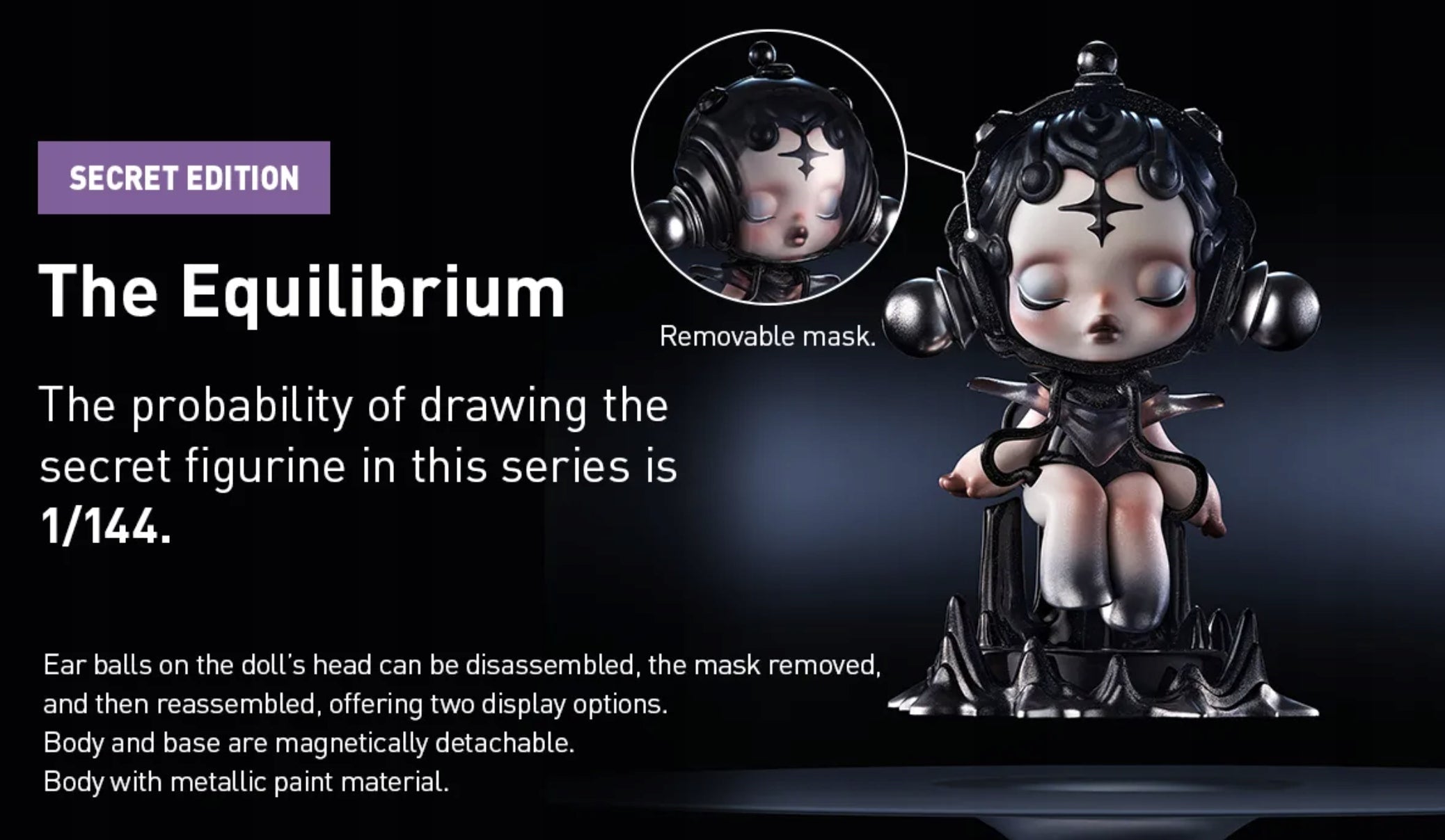 POP MART - SKULLPANDA The Sound Series | Blind Box Figurka Kolekcjonerska - KICKOMI