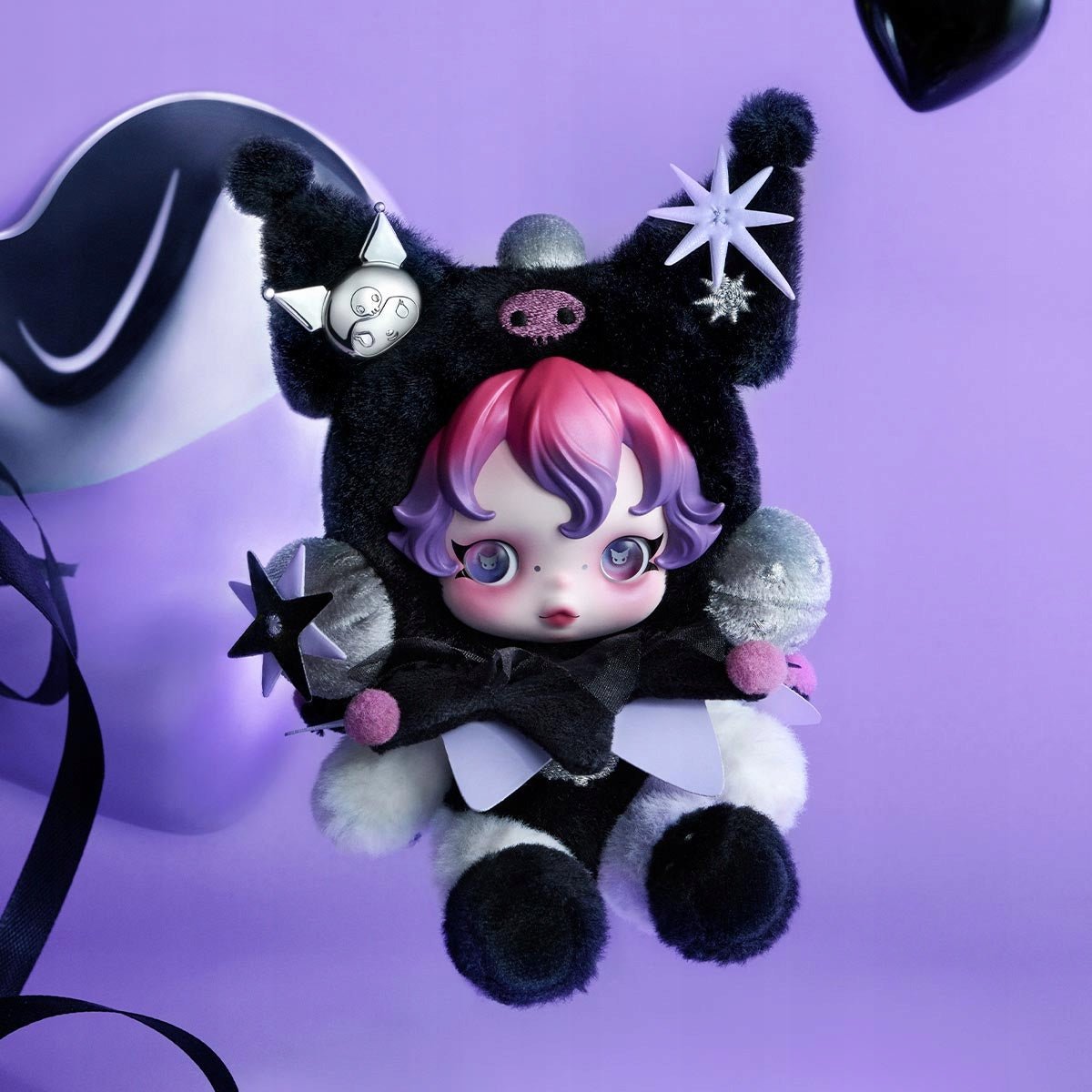 POP MART - SKULLPANDA x KUROMI | Blind Box Brelok - KICKOMI
