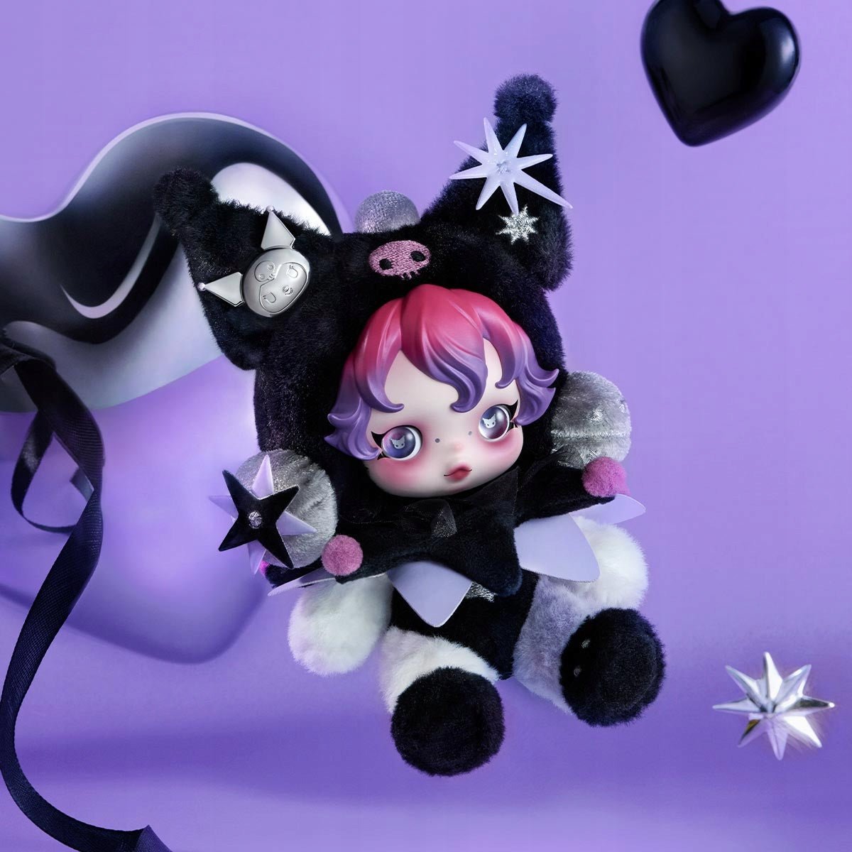 POP MART - SKULLPANDA x KUROMI | Blind Box Brelok - KICKOMI