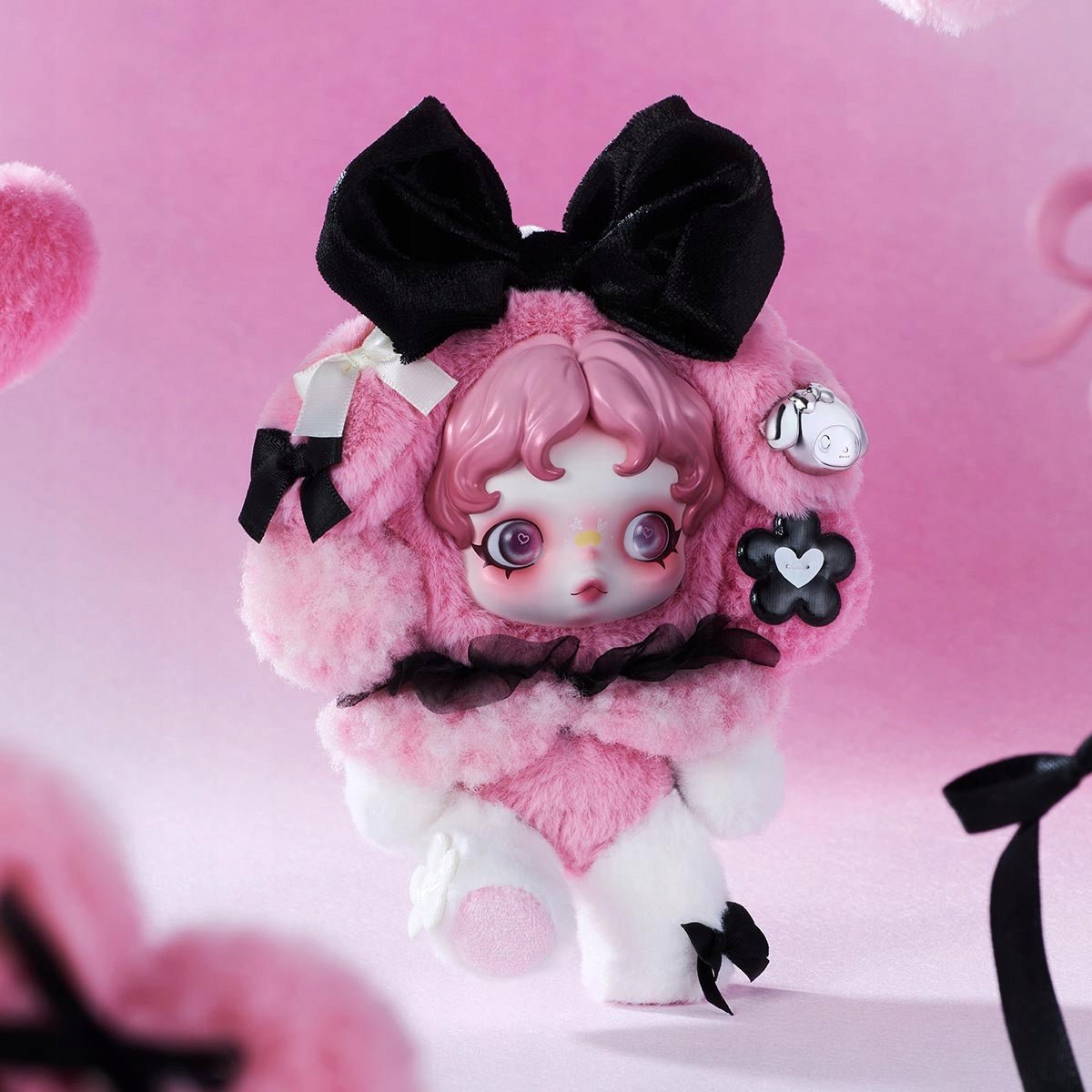 POP MART - SKULLPANDA x MY MELODY | Brelok - KICKOMI