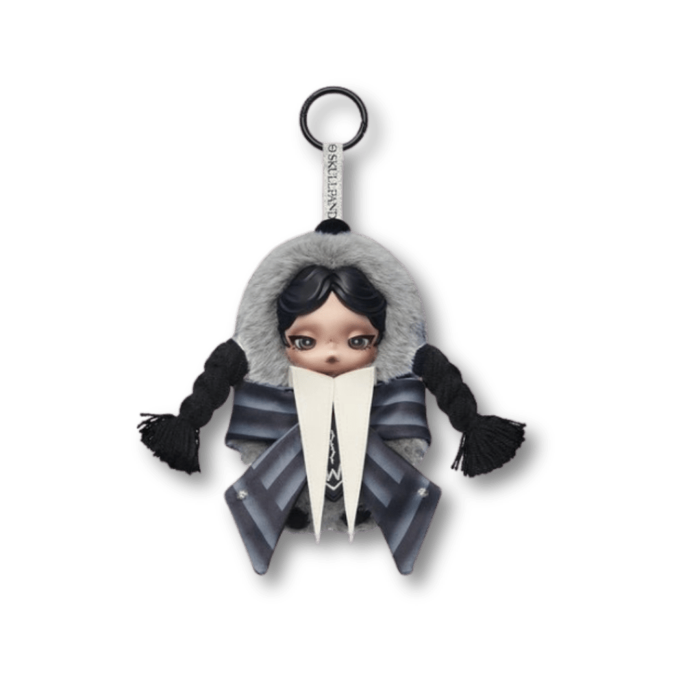 POP MART - SKULLPANDA x WEDNESDAY Nevermore Academy Uniform | Brelok - KICKOMI