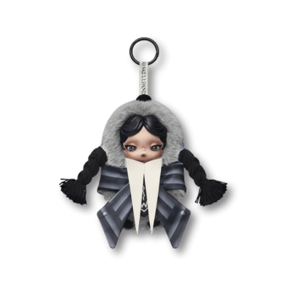 POP MART - SKULLPANDA x WEDNESDAY Nevermore Academy Uniform | Brelok - KICKOMI