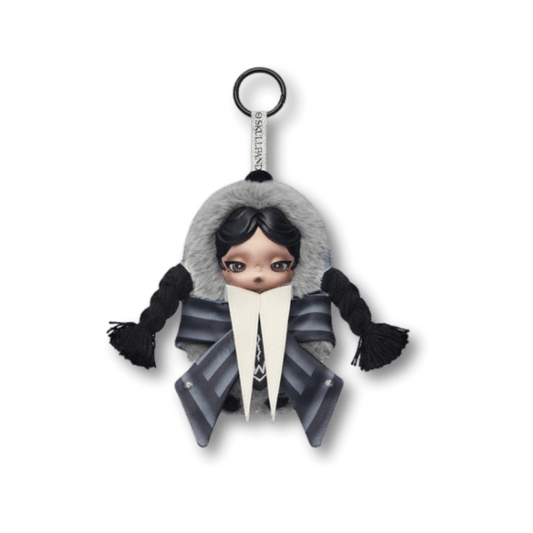 POP MART - SKULLPANDA x WEDNESDAY Nevermore Academy Uniform | Brelok - KICKOMI