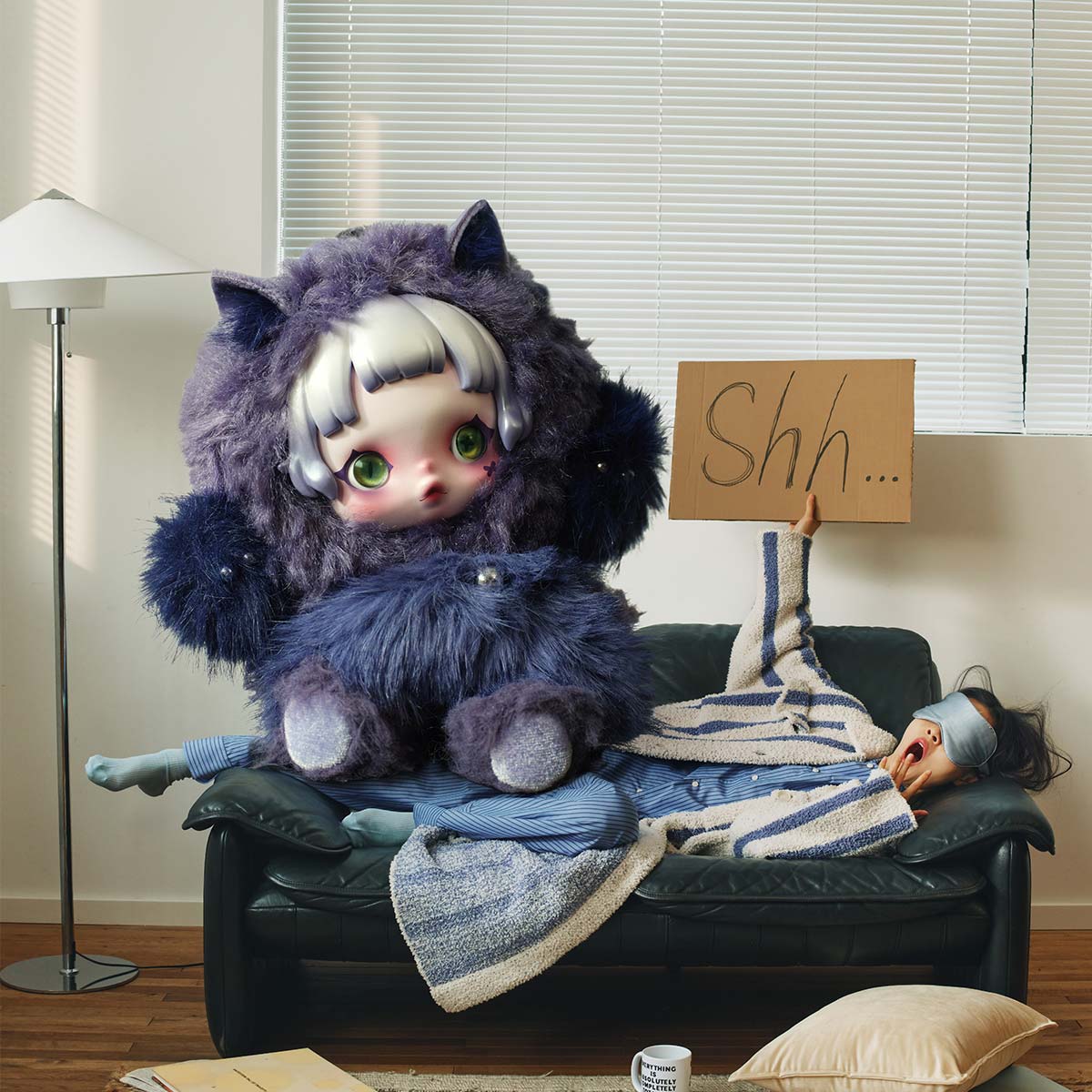 POP MART - Skullpanda You Found Me Doll - KICKOMI