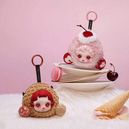 POP MART - SKULLPANDA You Found Me Earphone Case Moldy Muffin Bag - KICKOMI