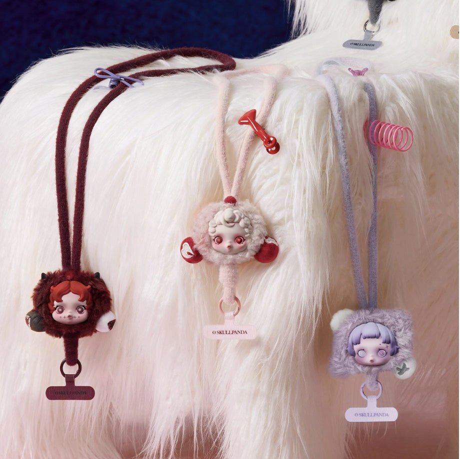 POP MART - SKULLPANDA You Found Me Series Phone Lanyard | Blind Box Zawieszka na Telefon - KICKOMI