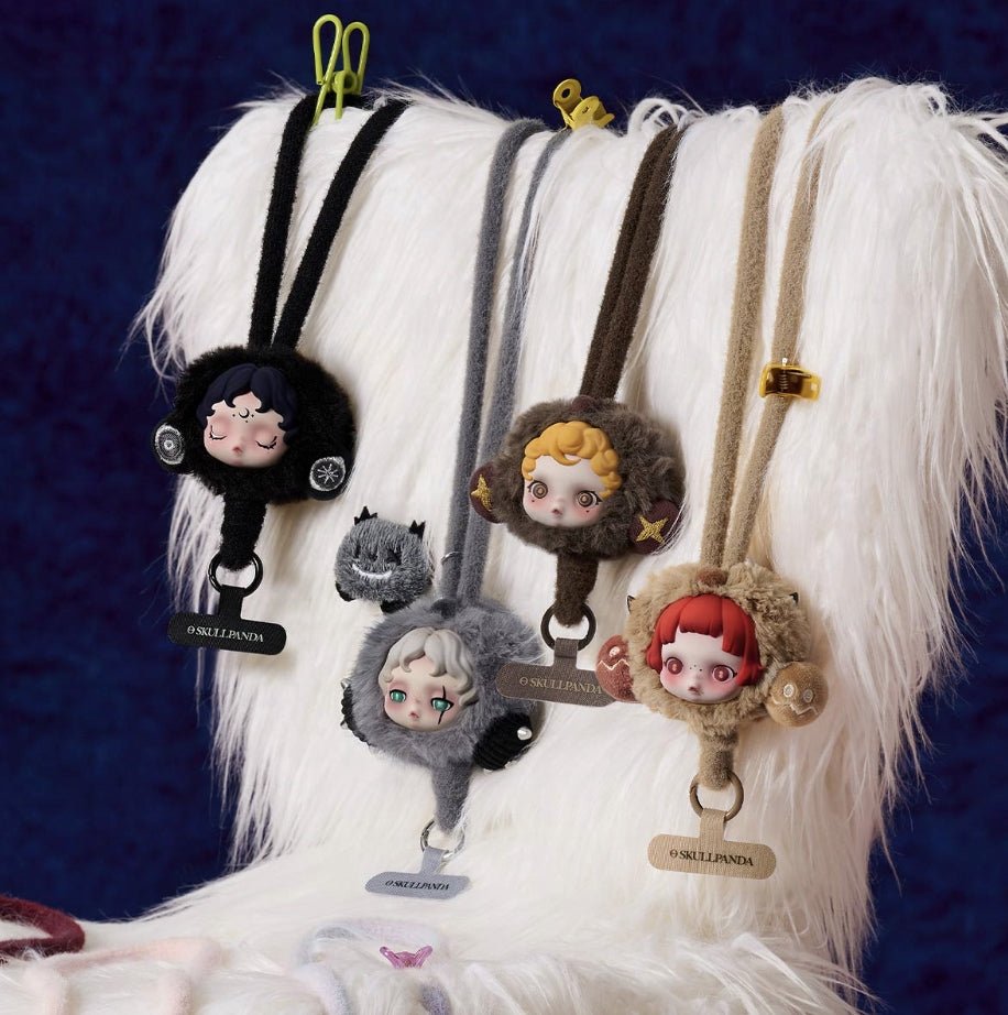 POP MART - SKULLPANDA You Found Me Series Phone Lanyard | Blind Box Zawieszka na Telefon - KICKOMI