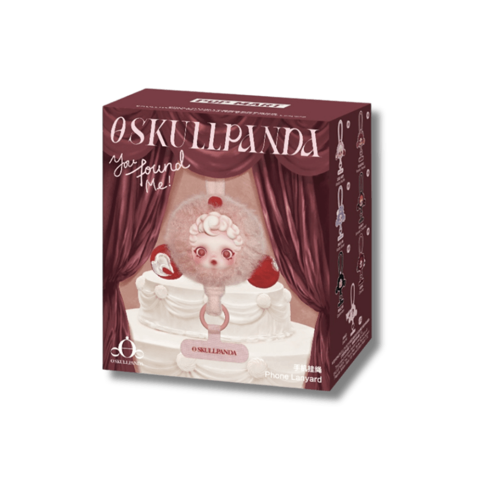 POP MART - SKULLPANDA You Found Me Series Phone Lanyard | Blind Box Zawieszka na Telefon - KICKOMI