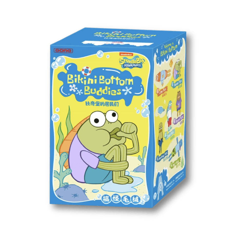 POP MART - SpongeBob Bikini Bottom Buddies Brelok Whimsical Plush | Blind Box Brelok - KICKOMI