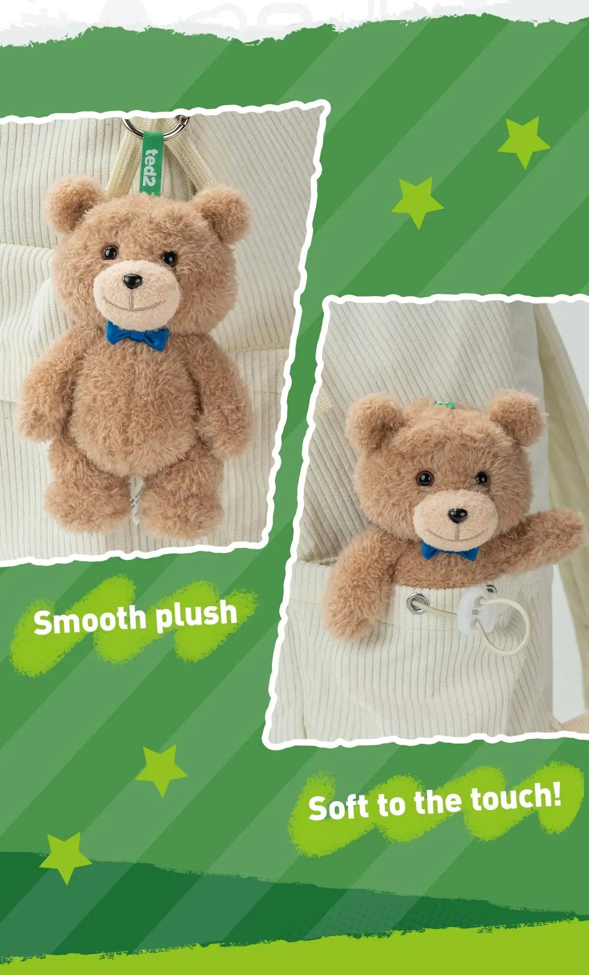POP MART - Ted2 Teddy Bear Action - KICKOMI