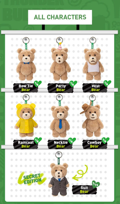 POP MART - Ted2 Teddy Bear Action - KICKOMI