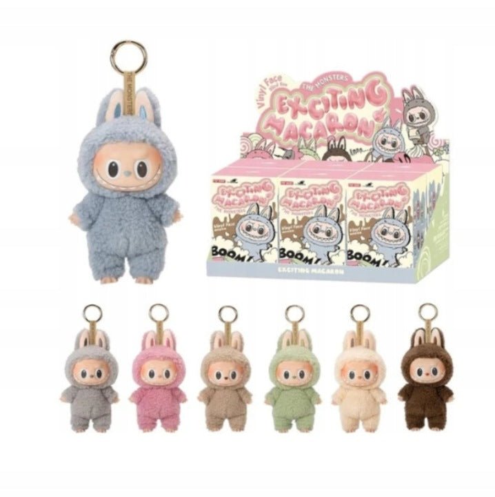 POP MART - The Monsters Labubu Exciting Macaron | Blind Box Brelok - KICKOMI