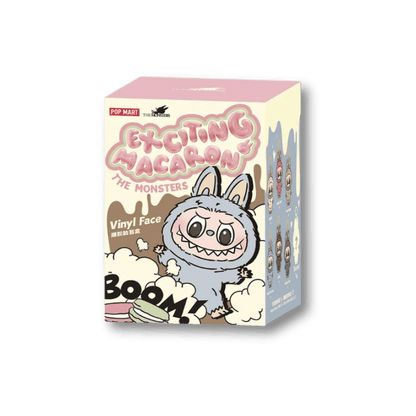 POP MART - The Monsters Labubu Exciting Macaron | Blind Box Brelok - KICKOMI
