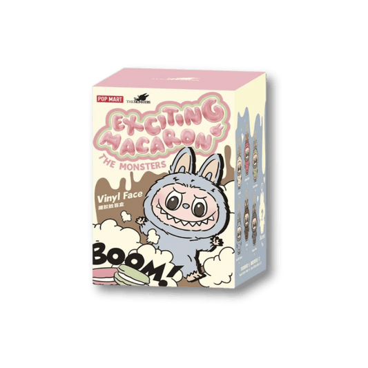 POP MART - The Monsters Labubu Exciting Macaron | Blind Box Brelok - KICKOMI