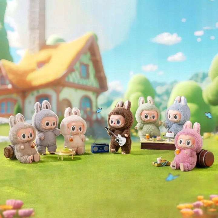 POP MART - The Monsters Labubu Exciting Macaron | Blind Box Brelok - KICKOMI