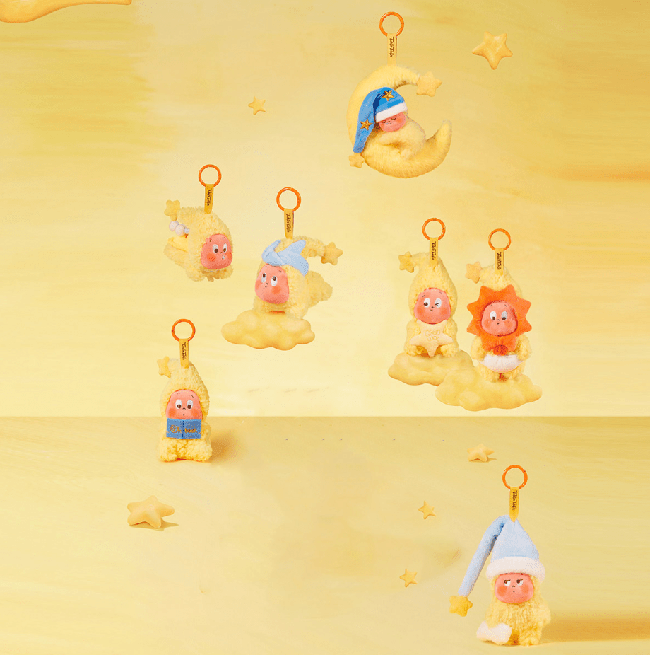 POP MART - We are Twinkle Twinkle Series - Plush Pendant | Blind Box Figurka Kolekcjonerska - KICKOMI