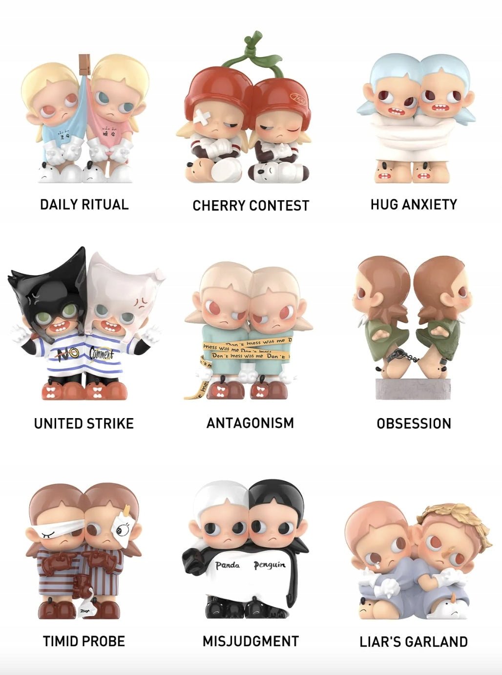 POP MART - Zsiga Twins | Blind Box Figurka Kolekcjonerka - KICKOMI