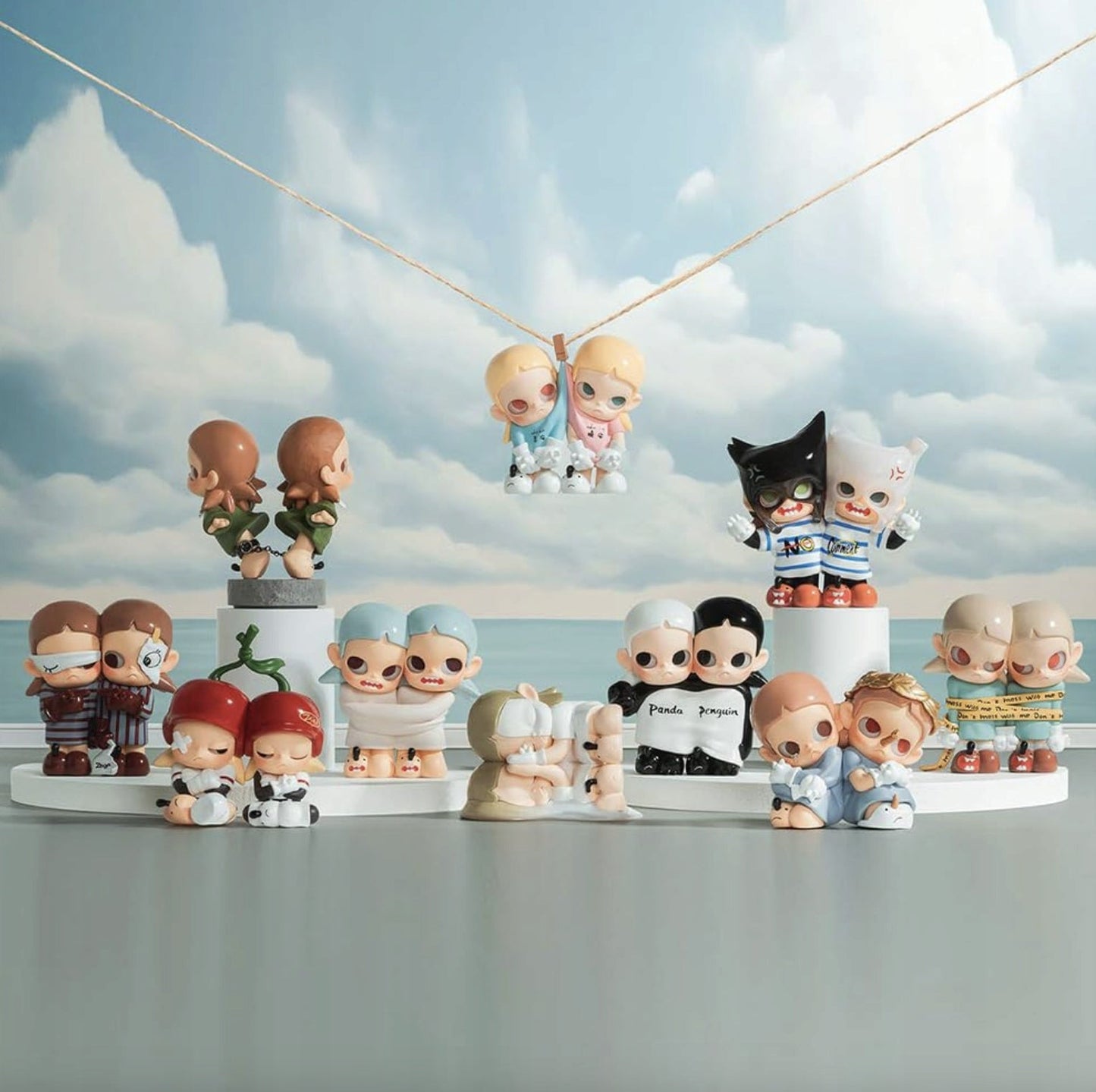 POP MART - Zsiga Twins | Blind Box Figurka Kolekcjonerka - KICKOMI