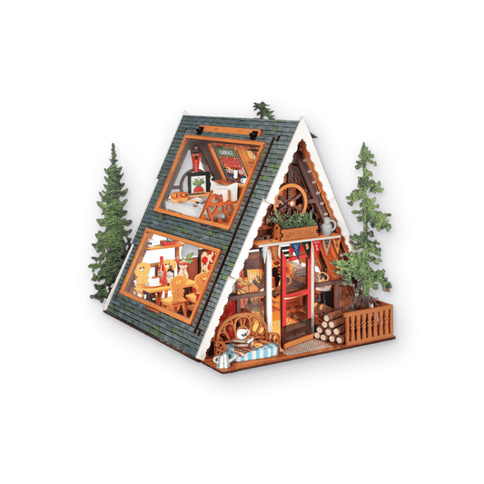 ROBOTIME - Rolife A-Frame Cabin - KICKOMI